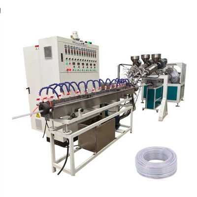 دستگاه شیلنگ تقویت شده با فیبر پی وی سی